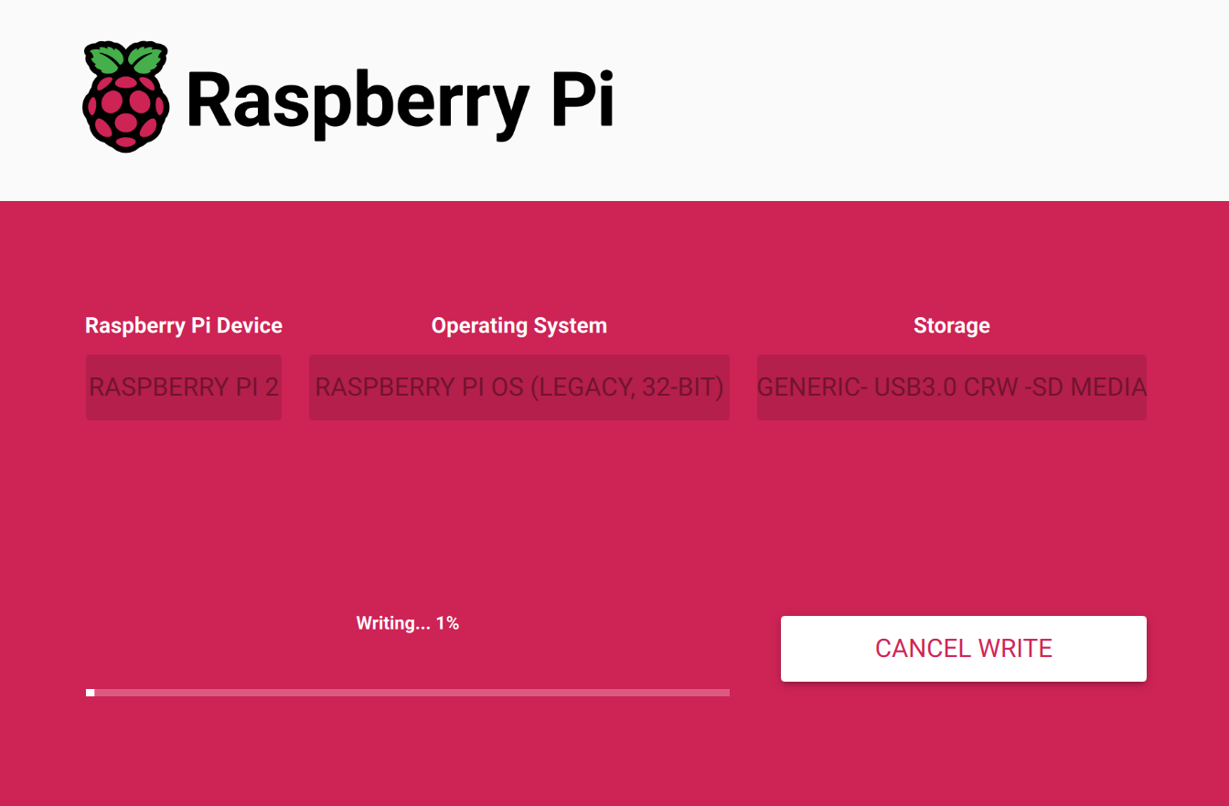 Raspberry Pi Settings Edit